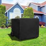 AKEfit Universal Waterproof Generator Cover, 600D Heavy Duty Small Outside Equipment Cover for Champion,Predator,Wen,BILT Hard,Ryobi,Generac,Westinghouse Portable Generator 5000-10000W,38”Lx28”Wx30”H