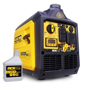 Aceup Energy 4000 Watt Dual Fuel Inverter Generator Portable Quiet 149cc, Gas and Propane Powered for Home, RV-Ready, EPA Compliant