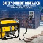 20 Amp Nema 5-20P Manual Transfer Switch Inlet Box