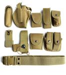 Tactical 10-in-1 Utility Hunting Belt - Khaki