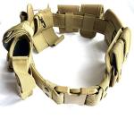Tactical 10-in-1 Utility Hunting Belt - Khaki