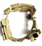 Tactical 10-in-1 Utility Hunting Belt - Khaki