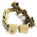 Tactical 10-in-1 Utility Hunting Belt - Khaki