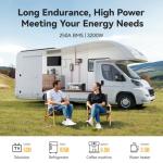 Power Queen 12.8V 410Ah LiFePO4 Lithium Battery