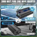 2000W Pure Sine Wave Car Power Inverter