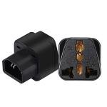 Strhowill C14 to NEMA-5-15P Power Adapter Set