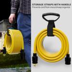 30 Amp 75ft Generator Extension Cord, 4-Prong