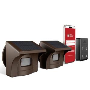 eMACROS Pro 4 Solar Driveway Alarm System