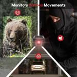 eMACROS Pro 4 Solar Driveway Alarm System