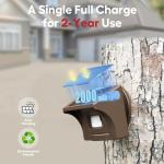 eMACROS Pro 4 Solar Driveway Alarm System