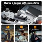 TESSAN 200W Car Power Inverter with USB Ports