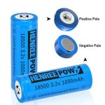 Henreepow 3.2V 1000mAh Rechargeable Battery Pack