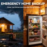 Portable Dual Fuel Inverter Generator 4300W with Wheels