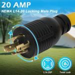 1FT NEMA L14-20P to 6-50R Adapter Cord