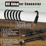 Solar Panel Adapter for Jackery & Bluetti Generators