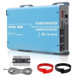 DATOUBOSS 2200W Pure Sine Wave Inverter