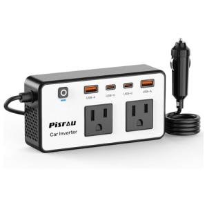 300W Car Power Inverter with USB-C Fast Charger