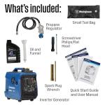 Westinghouse 2550W Super Quiet Portable Inverter Generator