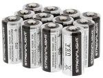 Streamlight 85177 CR123A Lithium Batteries - 12 Count