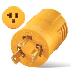 30 Amp RV Generator Adapter - L5-30P to 15/20R