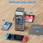 Portable Power Bank 80,000mAh with Fast Charging