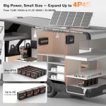 12V 100Ah Mini LiFePO4 Lithium Battery Pack