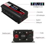 Cantonape 1000W Car Power Inverter with USB Ports