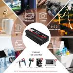Cantonape 1000W Car Power Inverter with USB Ports