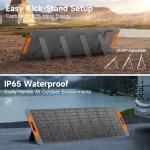 120W Portable Solar Panel Charger for Outdoors