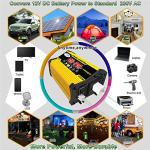 YUHOME 4000W High Frequency Power Inverter with USB