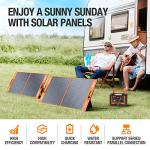 EBL 100W Portable Solar Panel for Power Stations