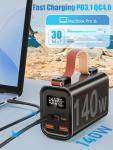 140W Portable Laptop Charger Power Bank 50000mAh