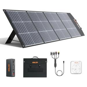 200W Portable Folding Solar Panel Charger for Generators