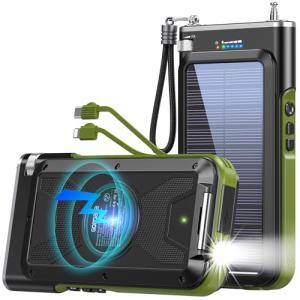 GOODaaa 45800mAh Solar Power Bank with Fast Charging