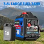 4000 Watt Quiet Inverter Generator with Remote Start