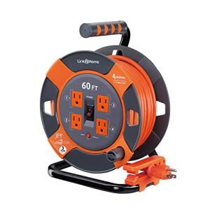 Link 2 Home 60ft Heavy Duty Cord Reel