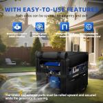 BOANEN Waterproof Generator Cover with Windproof Strap