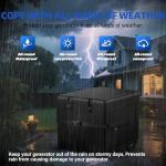 BOANEN Waterproof Generator Cover with Windproof Strap