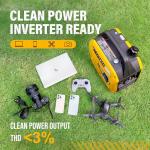 Gidrox 2500W Quiet Portable Inverter Generator