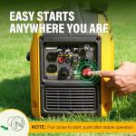 Gidrox 2500W Quiet Portable Inverter Generator