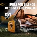 Gidrox 2500W Quiet Portable Inverter Generator