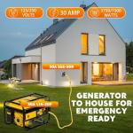 Telleglow 3FT 30A Generator Adapter Cord SS2-50R