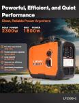 LIFAN 2300W Portable Gas Inverter Generator