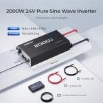 Renogy 2000W Pure Sine Wave Inverter 24V