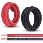 Shirbly 2/0 Gauge 20FT Battery Cable Set