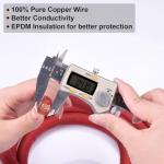 Shirbly 2/0 Gauge 20FT Battery Cable Set