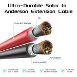 12AWG 20FT Solar Panel Cable Connector Kit