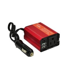150W Car Inverter with Dual USB Charger