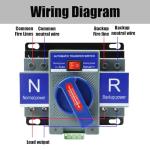 XINTAIHELE Dual Power 110V 2P Generator Switch