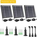 iTODOS Solar Panels for Blink Outdoor Cameras - 3 Pack